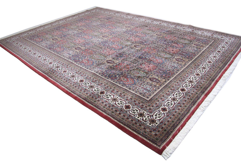 Perserteppich - Nomadic 351 x 256 cm - blau