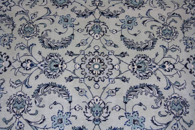 Perserteppich - Keshan 362 x 251 cm - blau