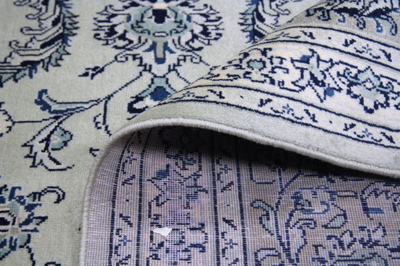 Perserteppich - Keshan 362 x 251 cm - blau