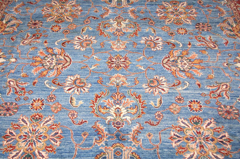 Ziegler Teppich 304 x 249 cm - blau