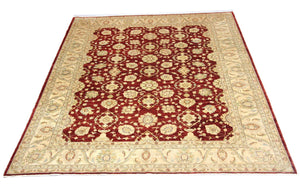 Ziegler Teppich 299 x 251 cm - rot