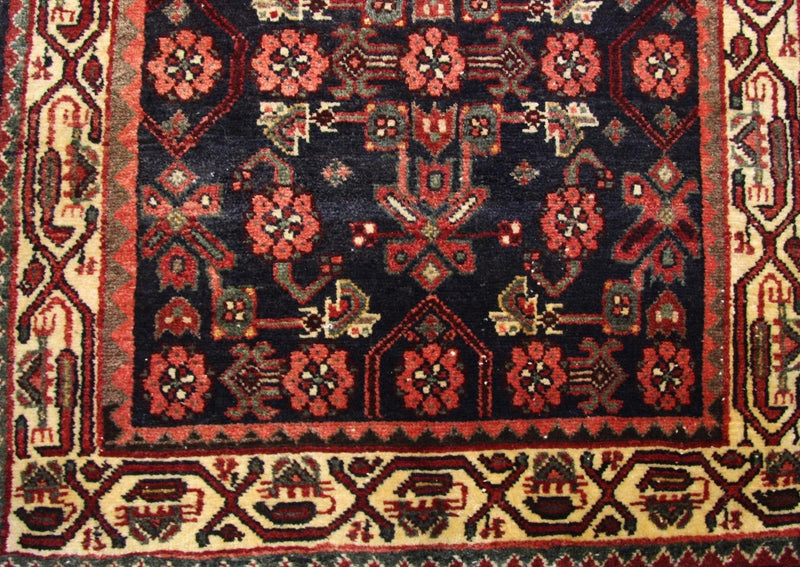 Perserteppich - Nomadic 508 x 86 cm - blau