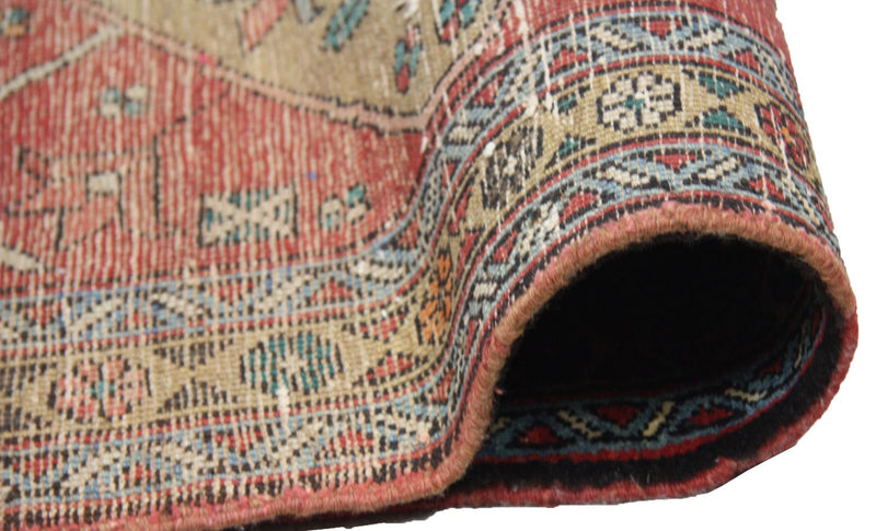 Perserteppich - Nomadic 340 x 102 cm - rot