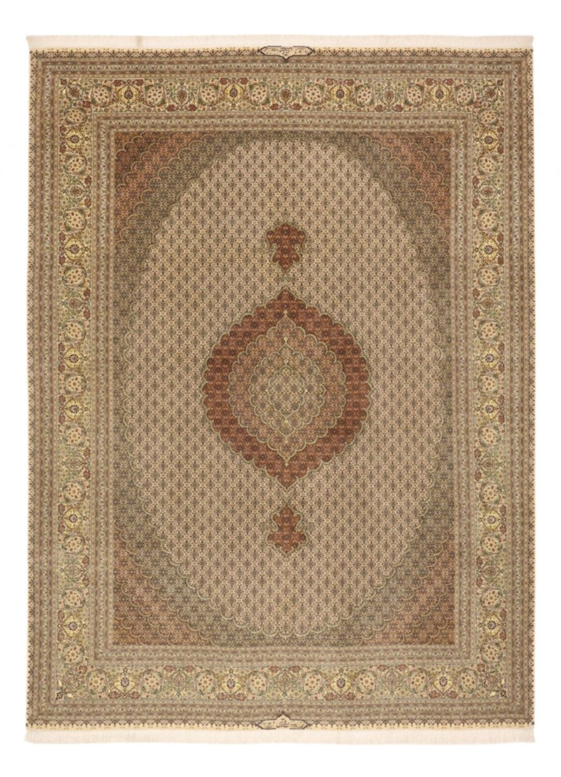 Perserteppich - Täbriz - Royal - Royal - 336 x 252 cm - taupe