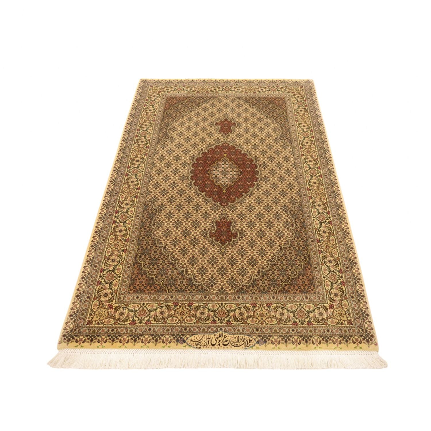Perserteppich - Täbriz - Royal - Royal - 150 x 103 cm - sand