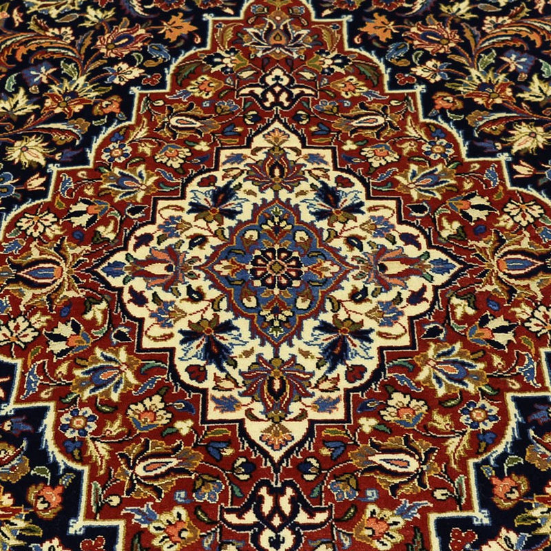Perserteppich - Keshan - 203 x 132 cm - dunkelblau