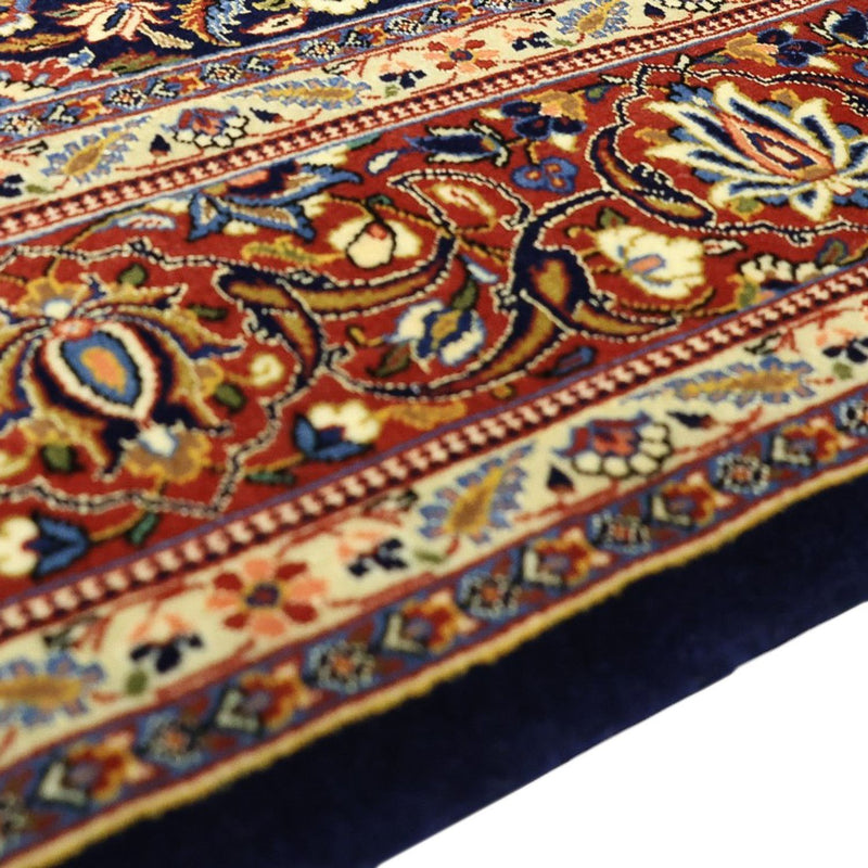 Perserteppich - Keshan - 203 x 132 cm - dunkelblau