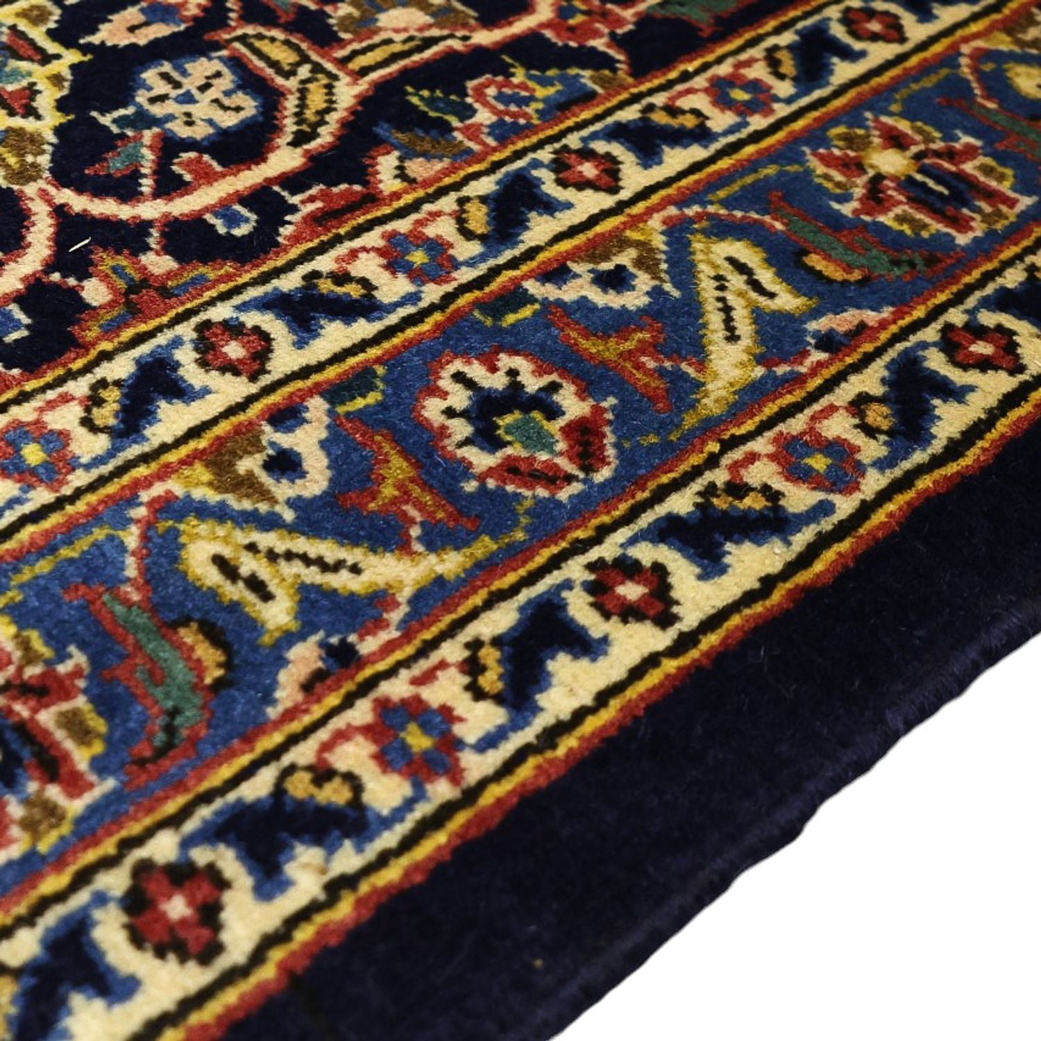 Perserteppich - Keshan - 321 x 221 cm - dunkelblau