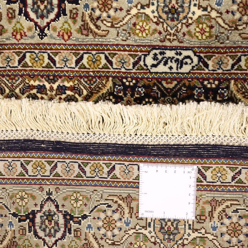 Perserteppich - Täbriz - Royal - Seidenkette - 149 x 100 cm - dunkelbeige