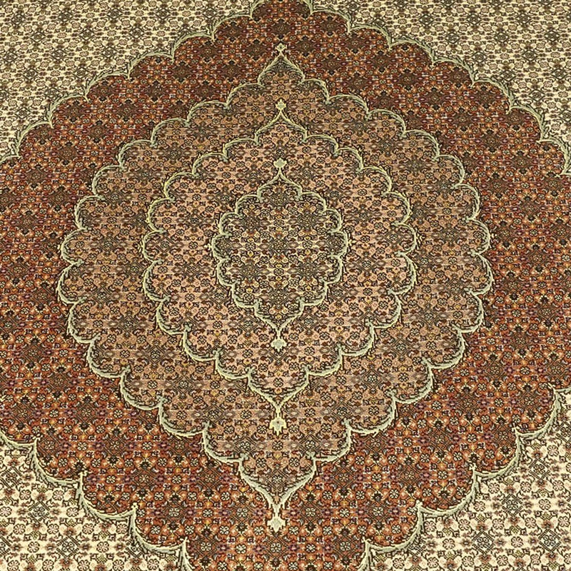 Perserteppich - Täbriz - Royal - Royal - 348 x 248 cm - hellbeige