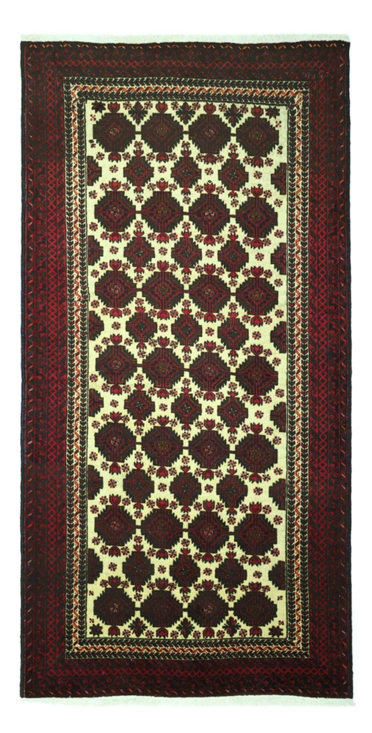 Läufer Belutsch - 193 x 99 cm - mehrfarbig