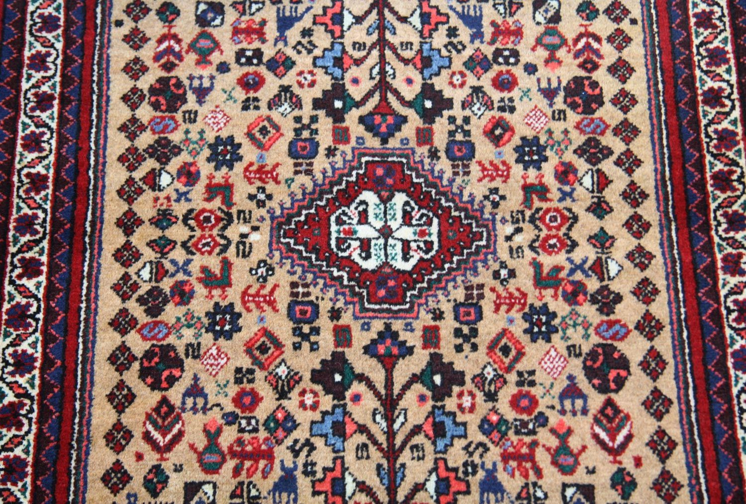 Perserteppich - Nomadic 155 x 69 cm - rot