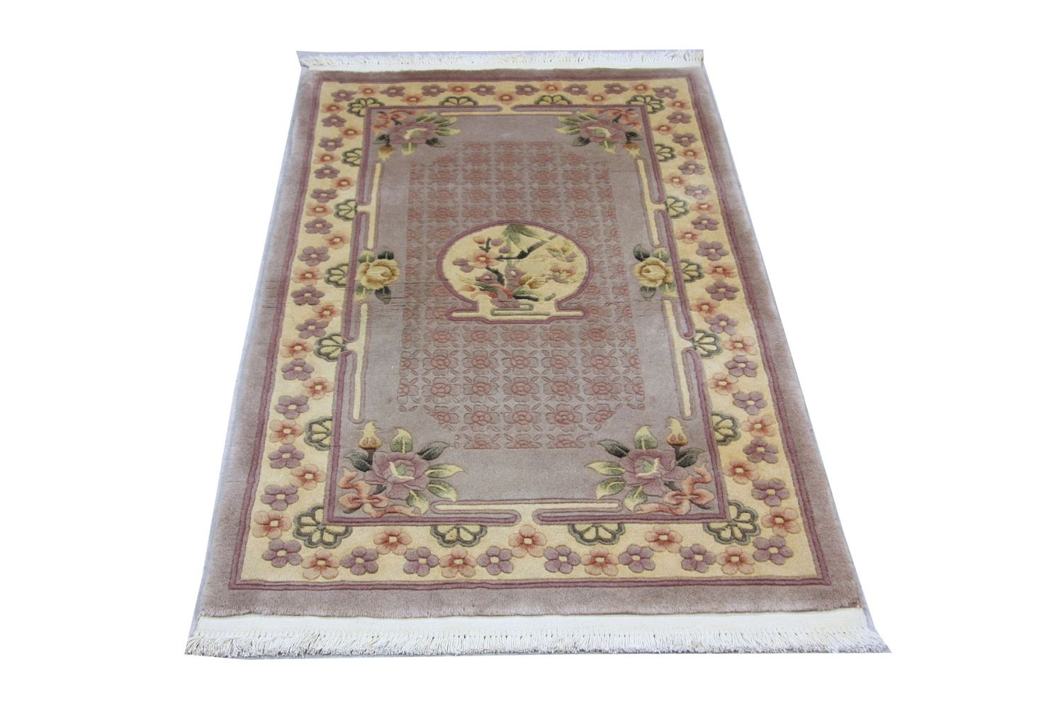 China Teppich 153 x 91 cm - braun