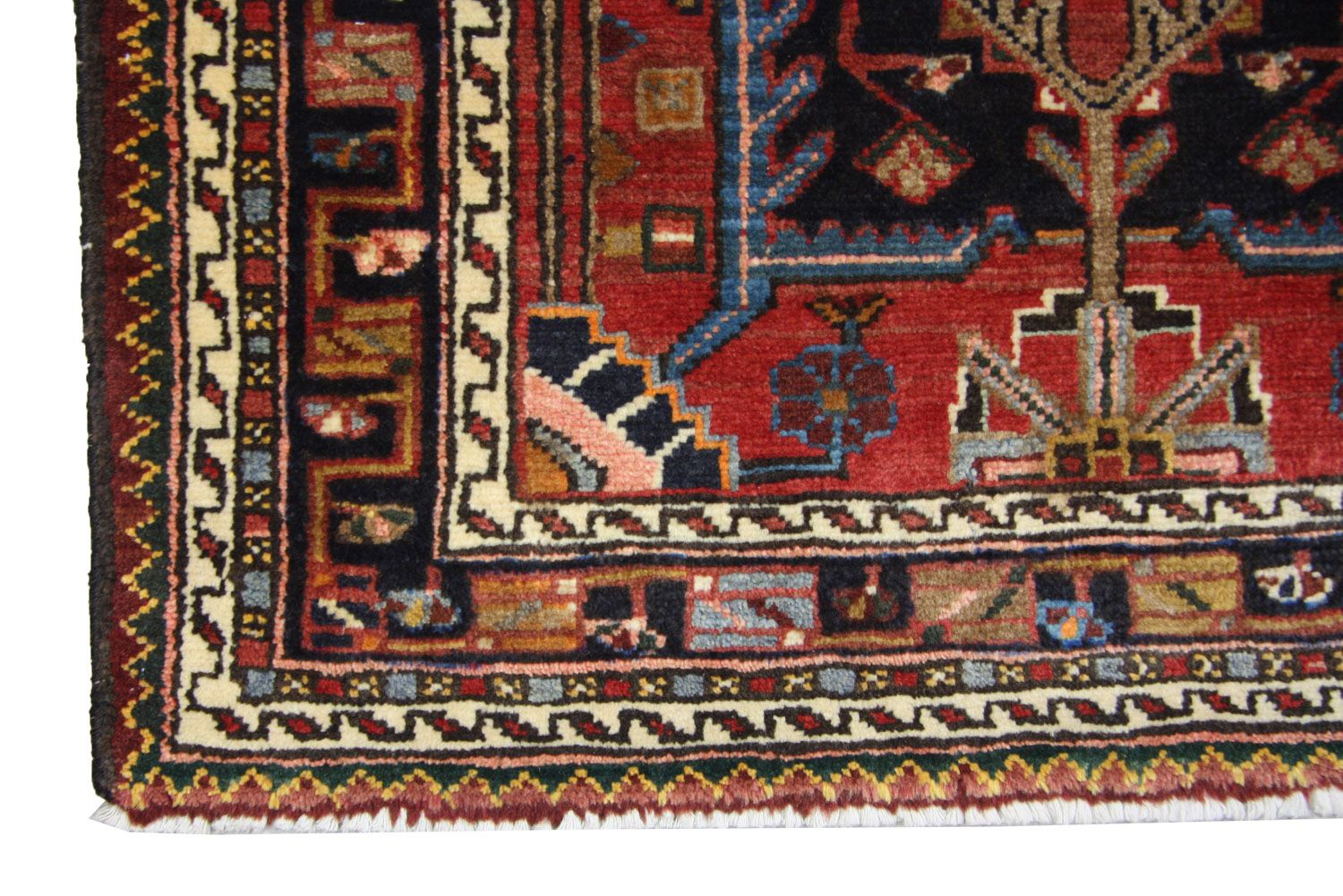 Perserteppich - Nomadic 138 x 92 cm - rot