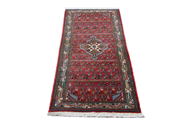 Perserteppich - Nomadic 180 x 80 cm - rot
