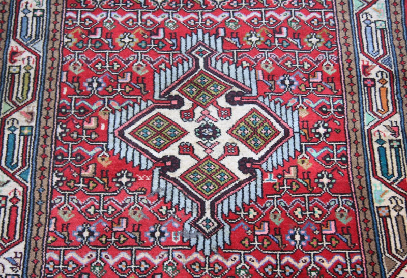 Perserteppich - Nomadic 180 x 80 cm - rot