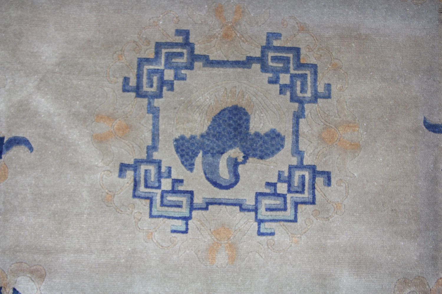 China Teppich 298 x 198 cm - blau