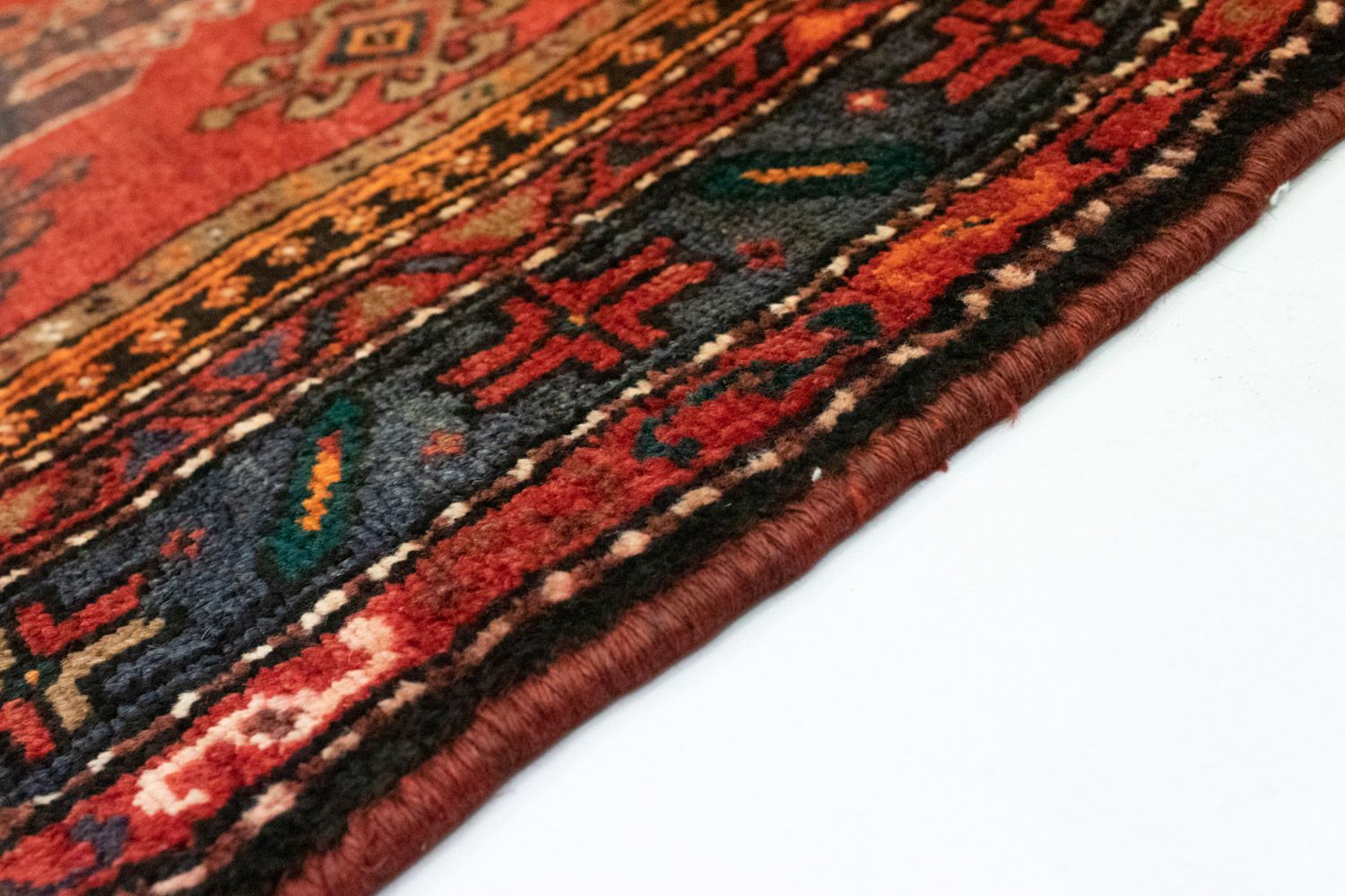 Perserteppich - Nomadic 307 x 103 cm - grün