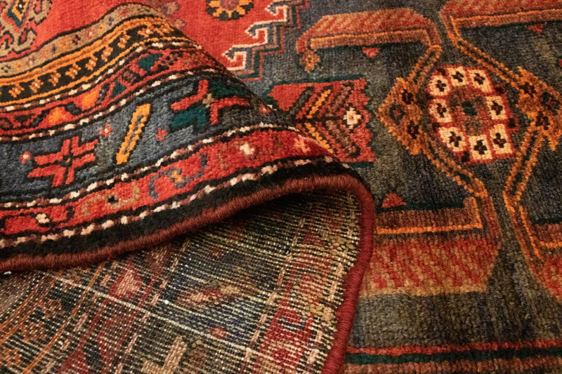 Perserteppich - Nomadic 307 x 103 cm - grün