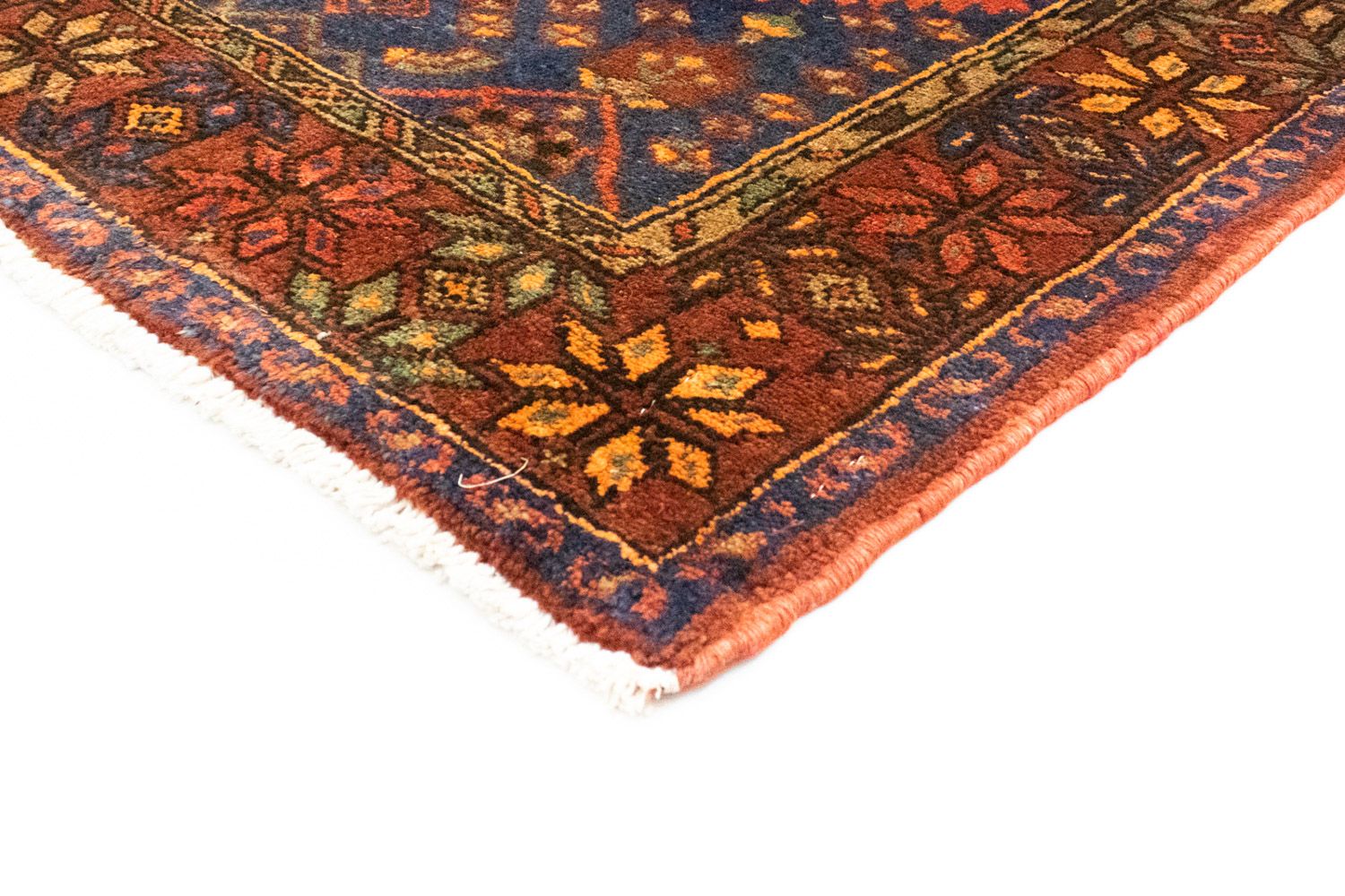 Perserteppich - Nomadic 310 x 108 cm - blau