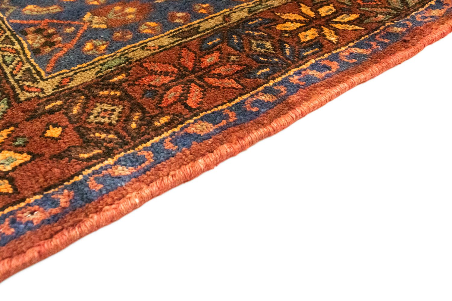 Perserteppich - Nomadic 310 x 108 cm - blau
