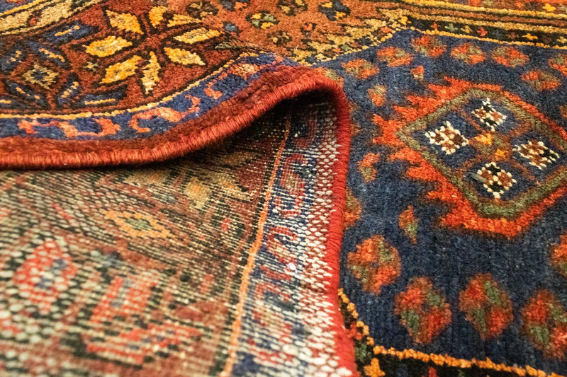 Perserteppich - Nomadic 310 x 108 cm - blau