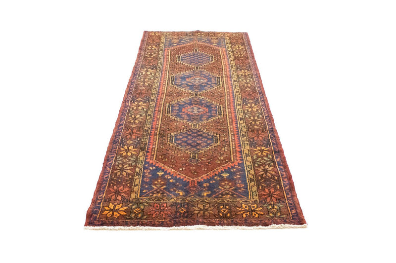 Perserteppich - Nomadic 310 x 108 cm - blau