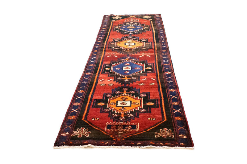Perserteppich - Nomadic 302 x 104 cm - blau