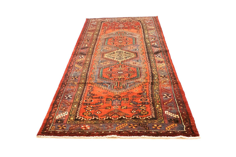 Perserteppich - Nomadic 295 x 110 cm - orange