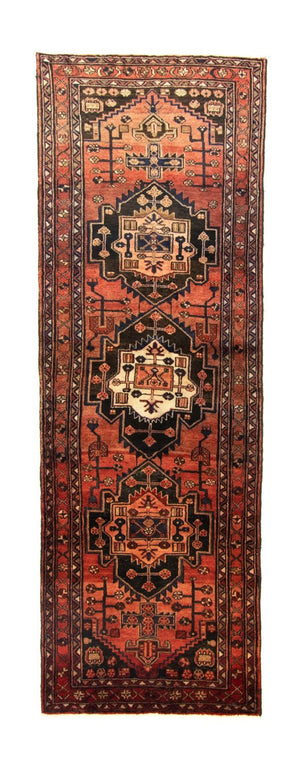 Perserteppich - Nomadic 300 x 101 cm - braun
