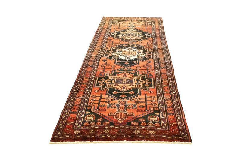 Perserteppich - Nomadic 300 x 101 cm - braun