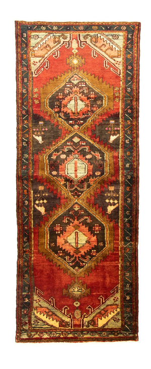 Perserteppich - Nomadic 291 x 106 cm - rost