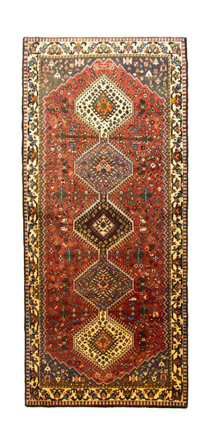 Perserteppich - Nomadic 275 x 120 cm - braun