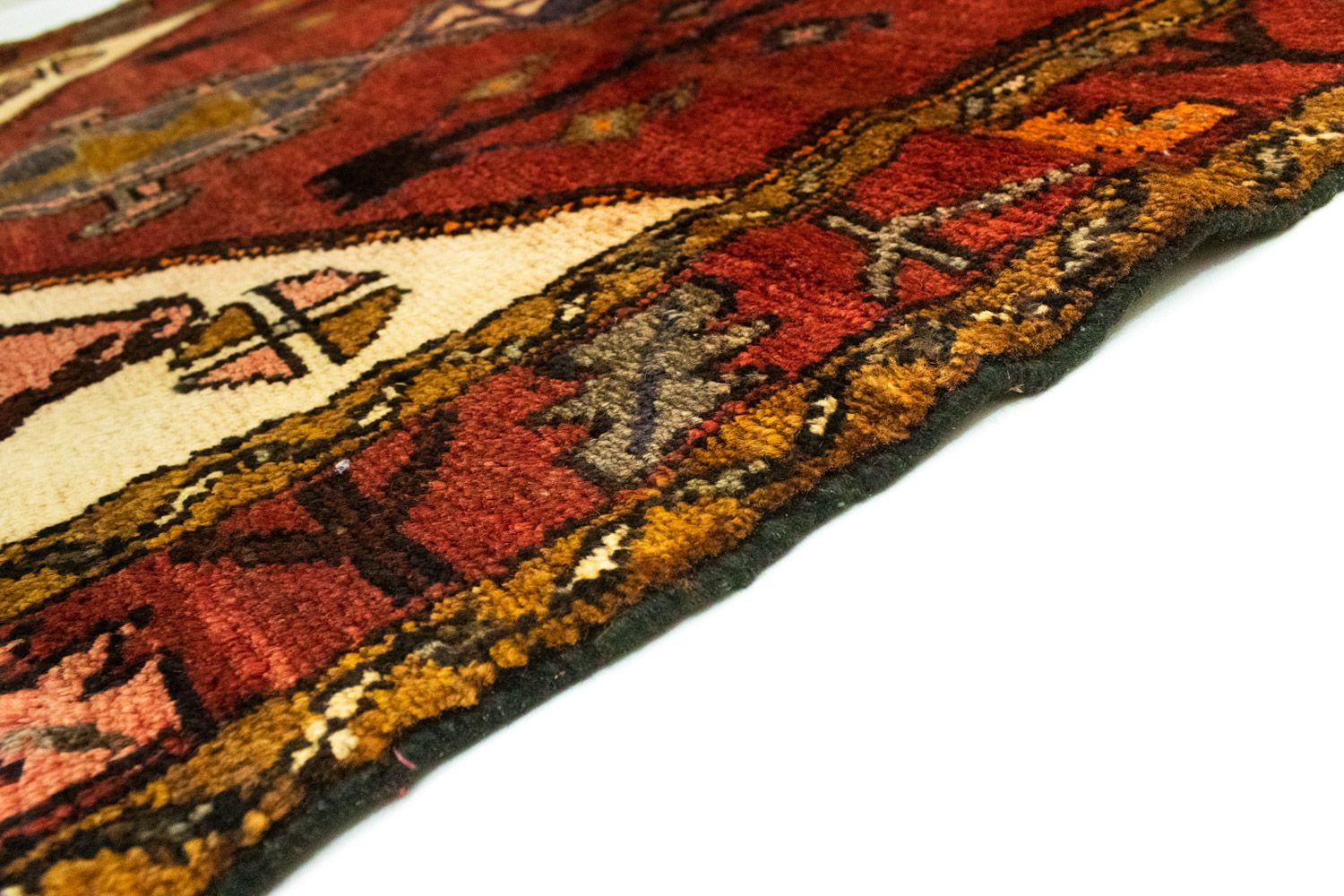 Perserteppich - Nomadic 297 x 105 cm - orange