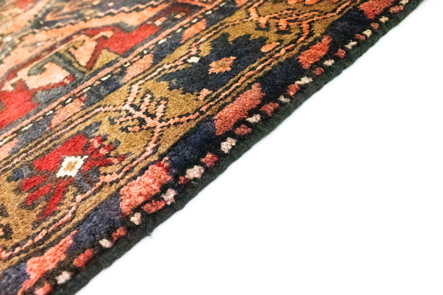 Perserteppich - Nomadic 295 x 104 cm - blau