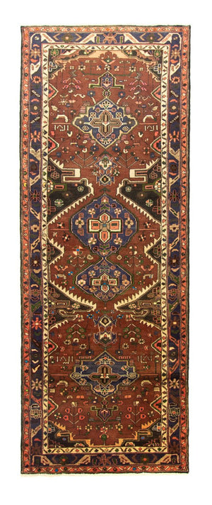Perserteppich - Nomadic 295 x 107 cm - braun