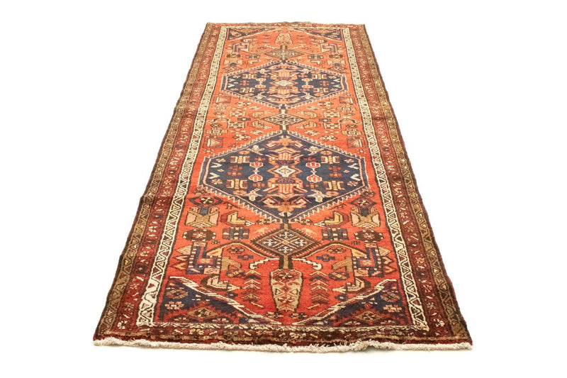 Perserteppich - Nomadic 318 x 106 cm - blau