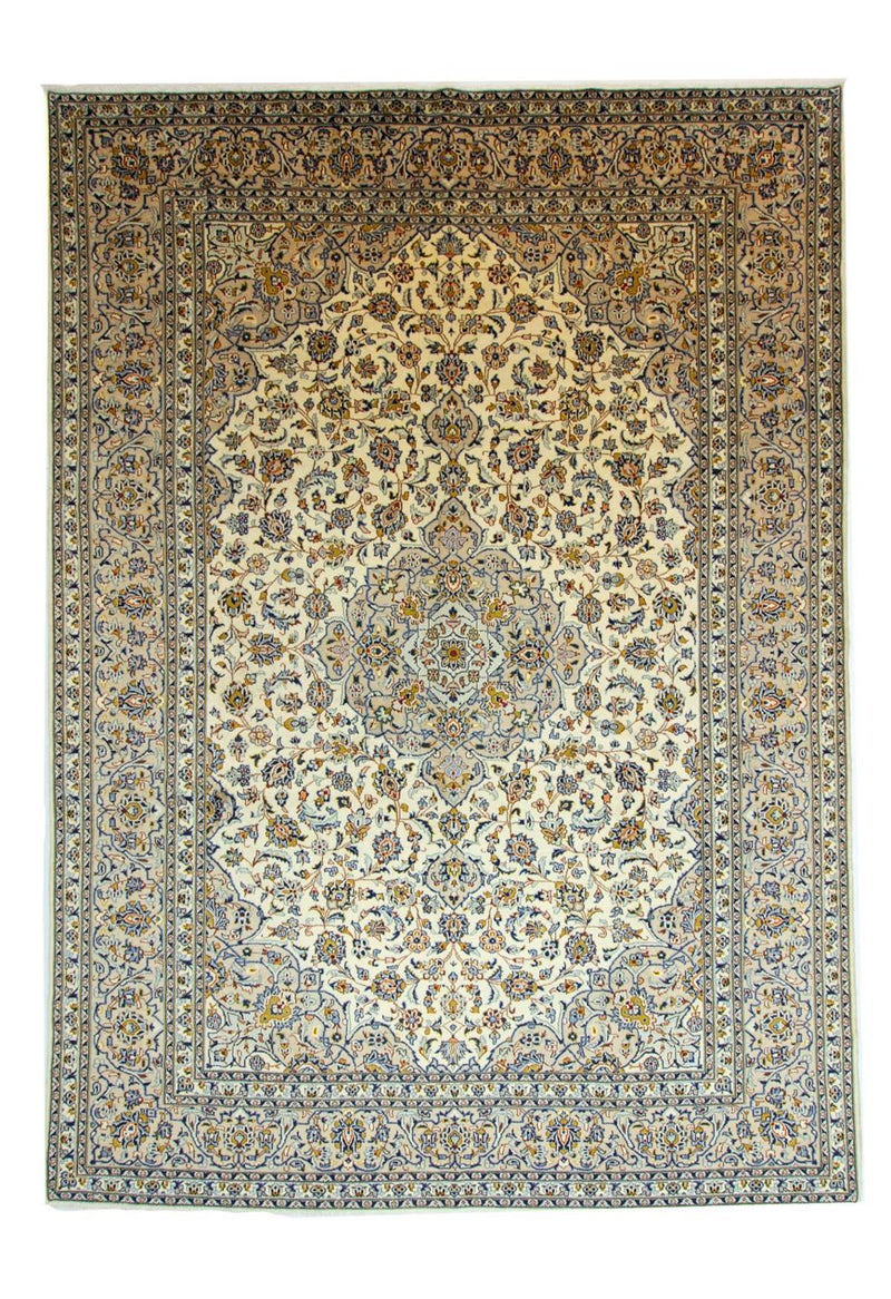 Perserteppich - Keshan 405 x 294 cm - beige