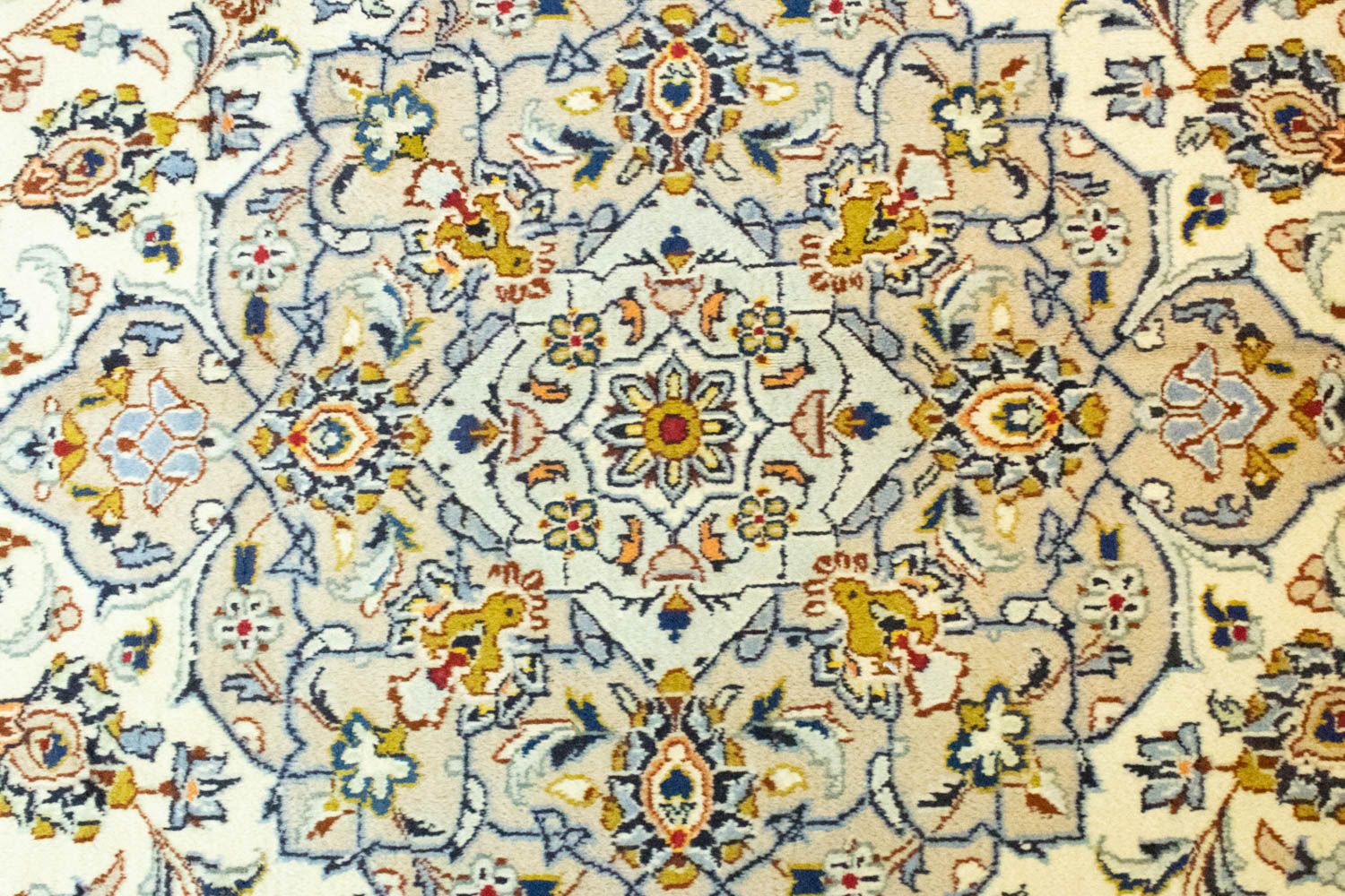 Perserteppich - Keshan 405 x 294 cm - beige