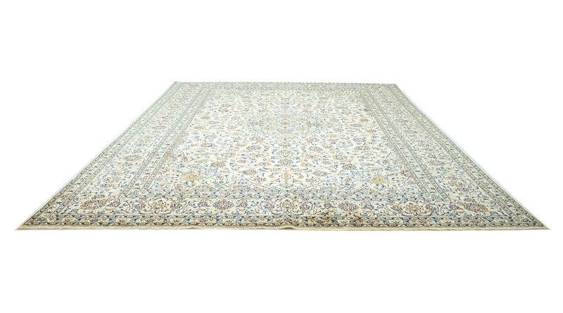 Perserteppich - Keshan 405 x 294 cm - beige