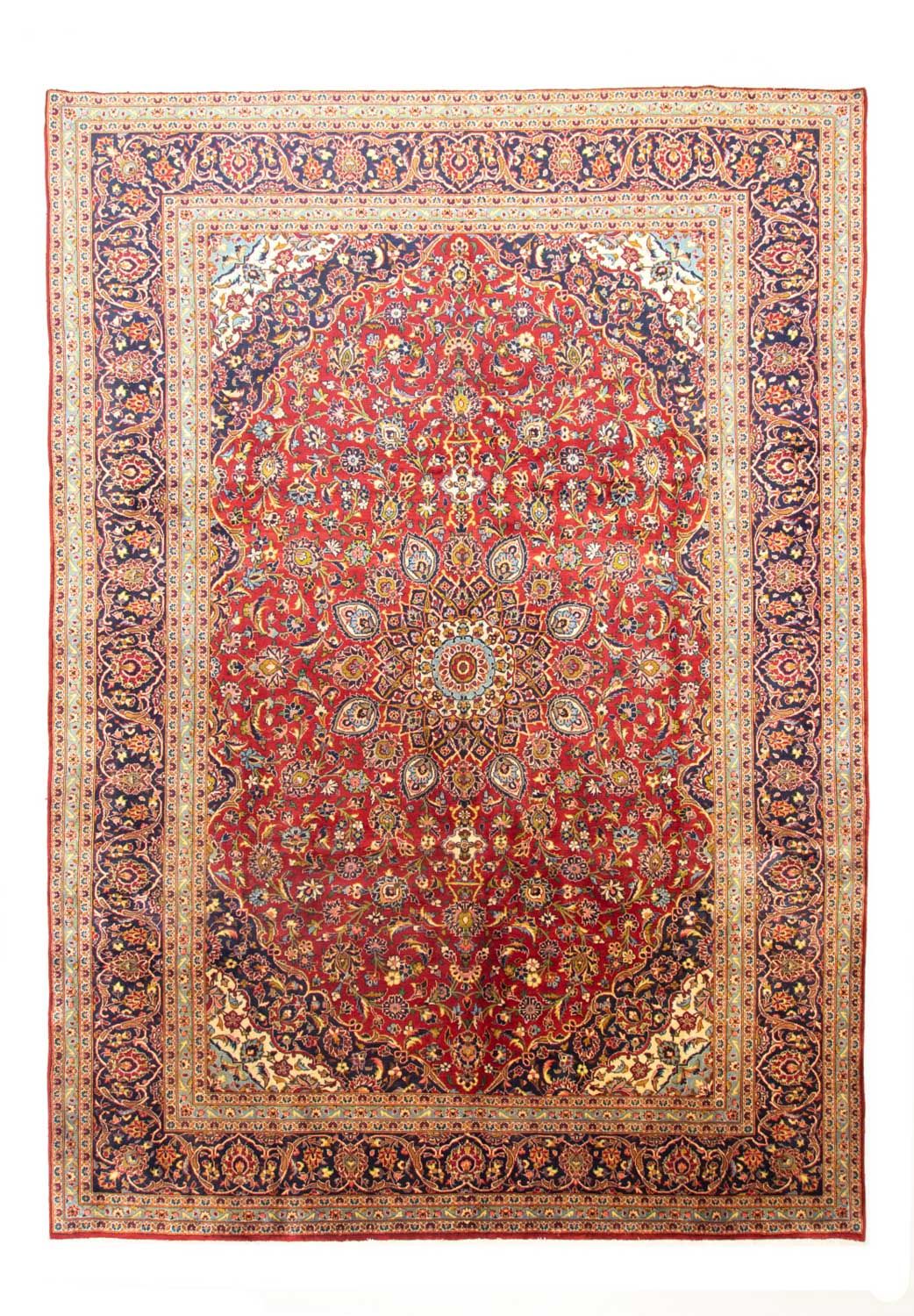 Perserteppich - Keshan 407 x 292 cm - rot