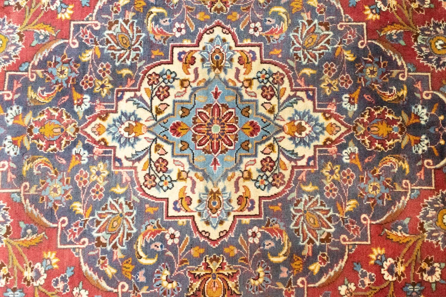 Perserteppich - Keshan 397 x 300 cm - orange