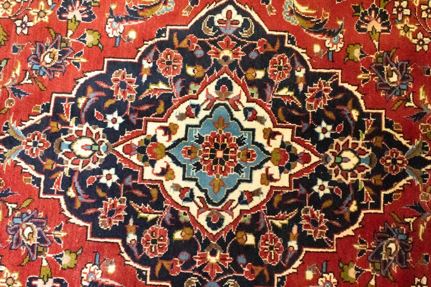 Perserteppich - Keshan 349 x 246 cm - orange
