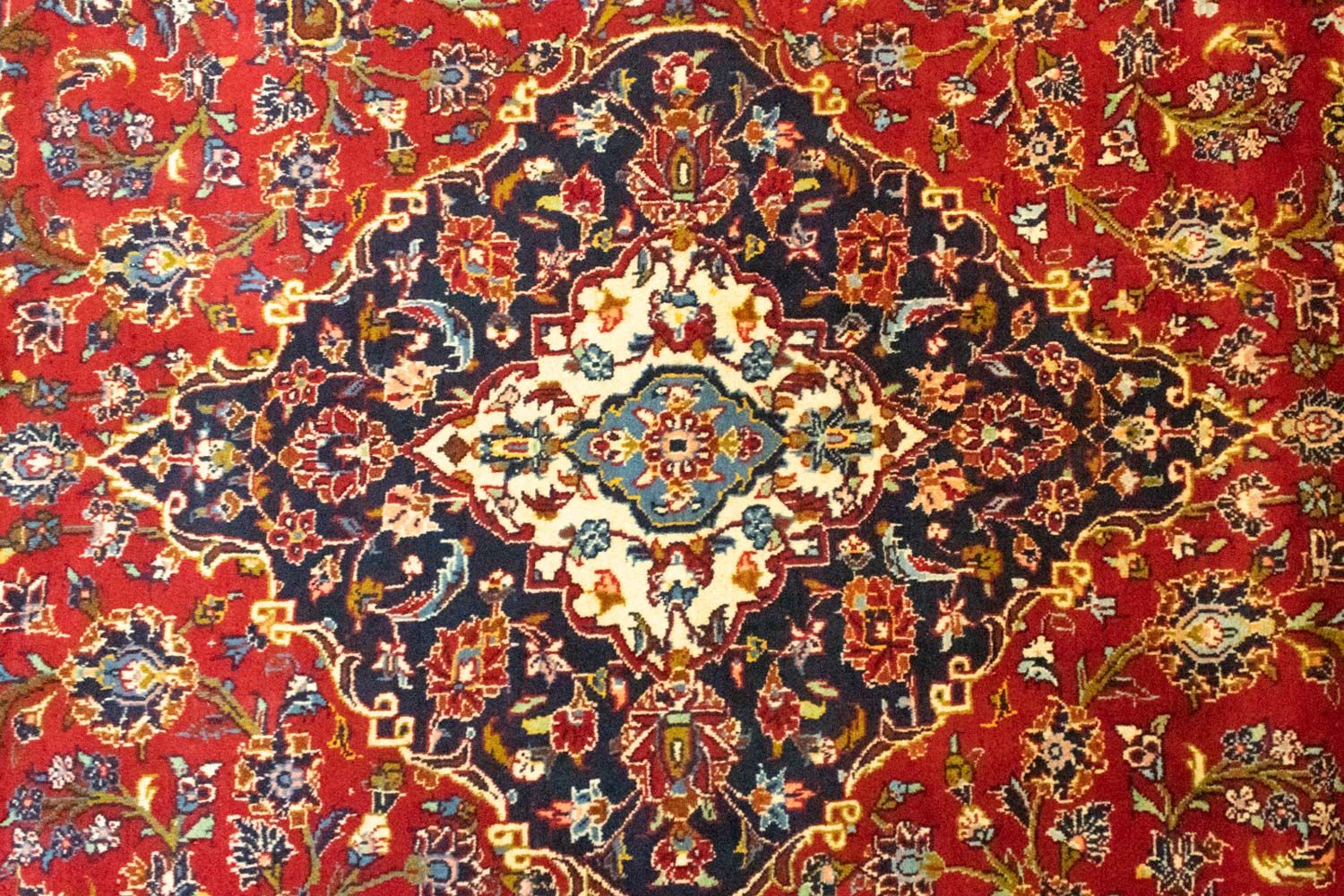 Perserteppich - Keshan 358 x 255 cm - rot