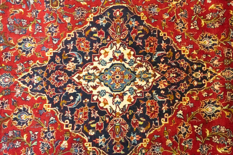 Perserteppich - Keshan 358 x 255 cm - rot