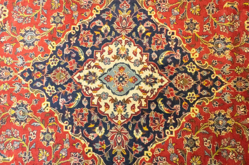 Perserteppich - Keshan 345 x 251 cm - rot