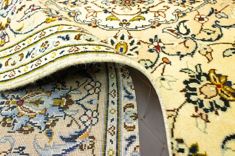 Perserteppich - Keshan 300 x 197 cm - beige