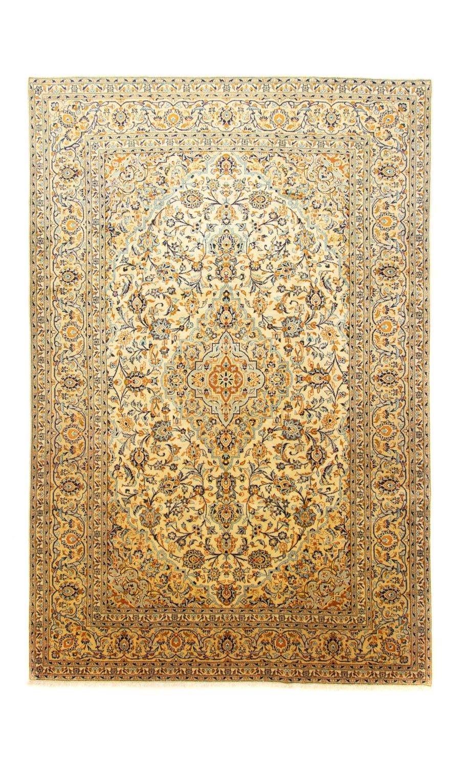 Perserteppich - Keshan 369 x 246 cm - beige