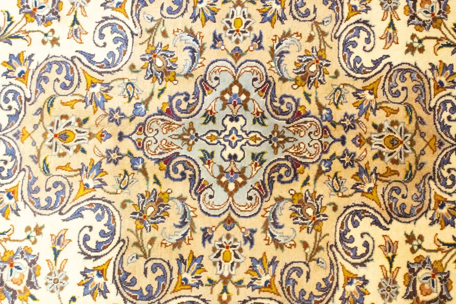 Perserteppich - Keshan 396 x 293 cm - beige