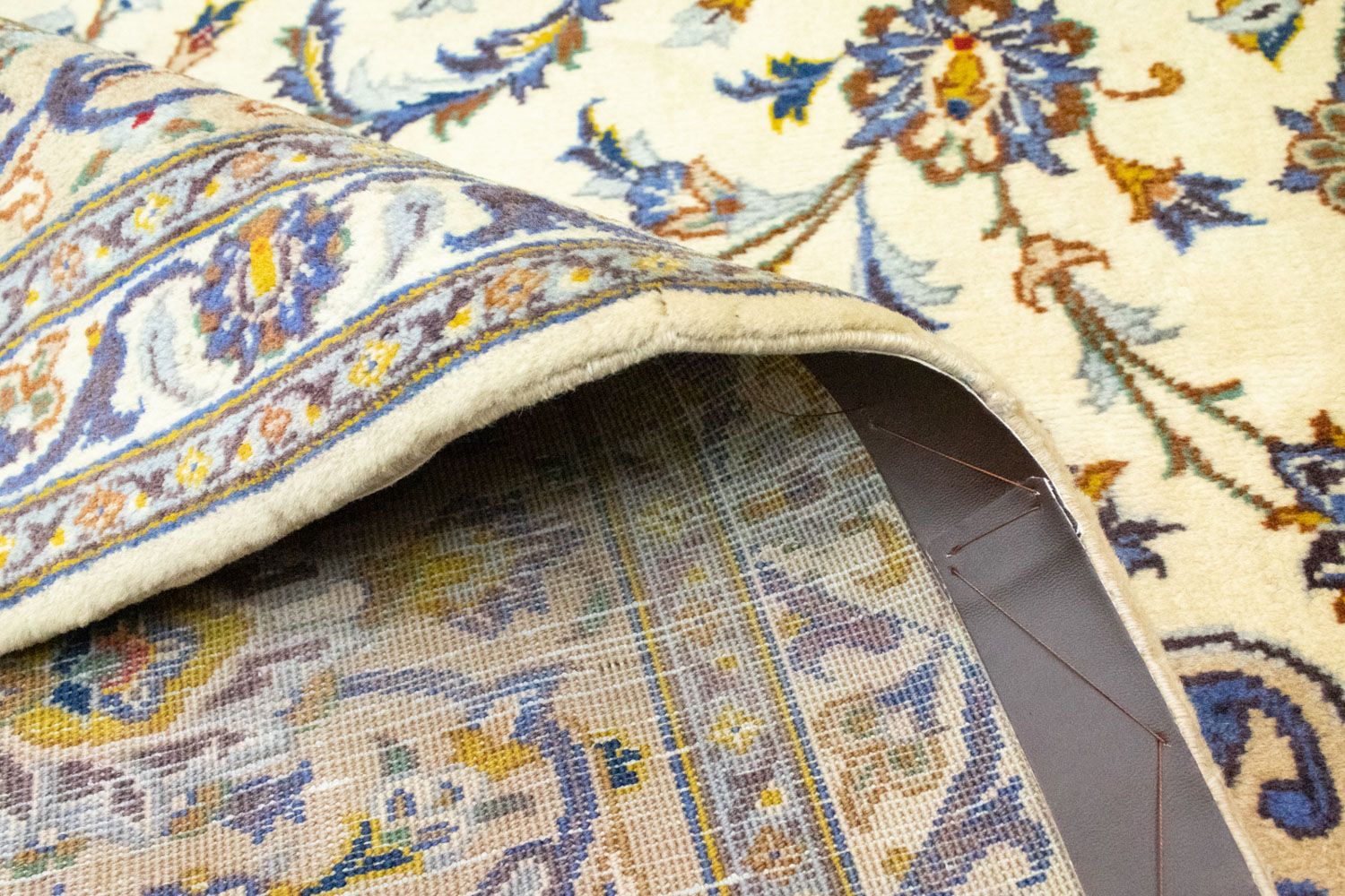 Perserteppich - Keshan 396 x 293 cm - beige